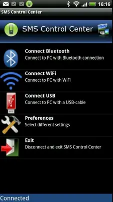SMS Control Center android App screenshot 0